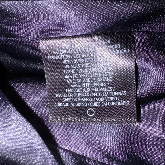 Tahari Blue Blazer Tailored Suit Jacket size 10 - Picture 9 of 12